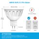 thumbnail image 4 of Bombillas LED Aovpex MR16, 5 W, 3000 K, 12 V, 6 unidades, regulables, 4 of 8