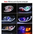 thumbnail image 4 of ICBEAMER 9004 HB1 Canbus LED COB Driving Headlight RGB Daytime Running Light Bulbs control by Smartphone App, 4 of 6