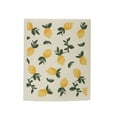 thumbnail image 1 of Kitchen Cleaning Cloth Bowls Washing Towel Dishes Wash Rag Kitchens Tools Household Absorbent Dish Cloths with Lovely Patterns Small lemon, 1 of 8
