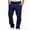 Navy, variant on Men's Cargo Jogger Casual Pants, Large Side Pockets with Drawstring, Durable Fabric for wilderness outdoor use Black S