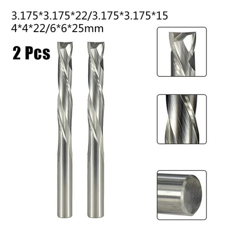 

Two Flute Compression Up/Down Cut Spiral Router Bit CNC Solid Carbide End Mill