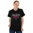 thumbnail image 5 of Breast Cancer Believe Survive Aware Women's Graphic T Shirt Tees Brisco Brands X, 5 of 5