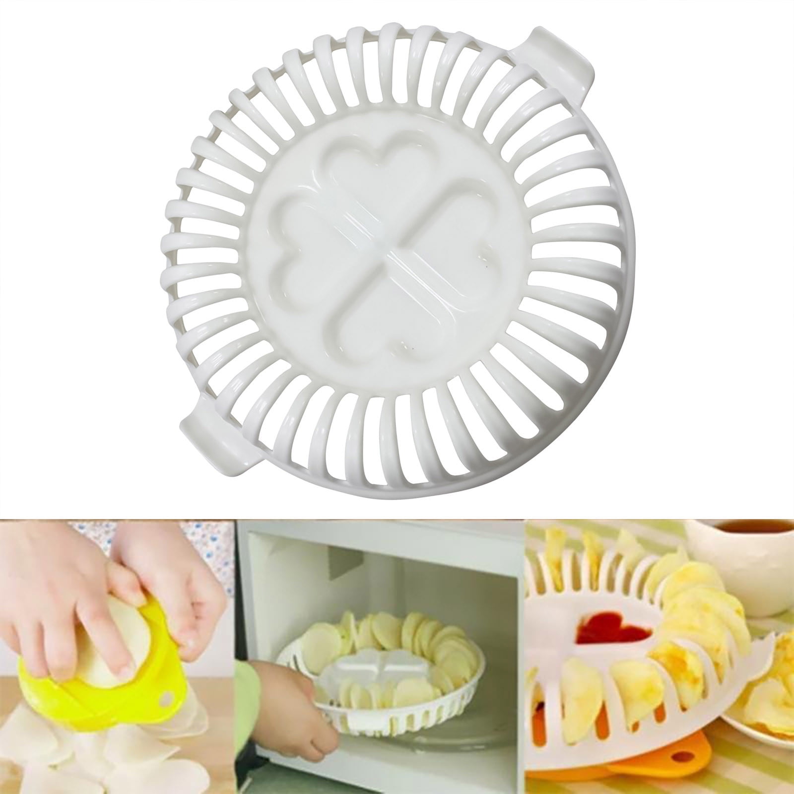 Wangxldd Microwave Potato Chip Maker Home Baking Tool Potato Chips Easy  Make Tool For Kitchen