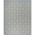 thumbnail image 4 of SAFAVIEH Linden Franco Damask Runner Rug, Cream/Blue, 2' x 8', 4 of 10