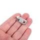 thumbnail image 4 of EXHUMKY 20Ud Para Colgar Cuadros Y Placas En Pared Uso Hogar Oficina Estilo Plateado, 4 of 8