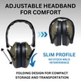 thumbnail image 5 of SafeTac Hearing Protection Shooting Ear Muffs (Green), 5 of 10