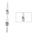 thumbnail image 2 of Billuyoard Cestas colgantes 100 hechas a mano, soporte para plantas, macramé, colgador de plantas, maceta para colgar en la pared interior, soporte para Jardín y Patio No.29 Billuyoard HA001777-29, 2 of 6