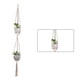 thumbnail image 3 of Yuarrent Cestas colgantes 100 hechas a mano, soporte para plantas, macramé, colgador de plantas, maceta para colgar en la pared interior, soporte para Jardín y Patio No.29 Yuarrent HA001777-29, 3 of 6