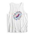 thumbnail image 4 of Sevevn Women's Summer Casual Round Neck Loose Sleeveless T-Shirt Summer Gift White XXL, 4 of 4