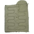 thumbnail image 2 of Sleeping Bags for Adults,Sleeping Bag Camping Cotton Splice Sleeping Bag Season Warm Pillow Hooded Envelope Sleeping Bag for Traveling Hiking (OliveGreen), 2 of 5
