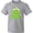AC-Heather Grey, variant on Inktastic Cute Frog, Green Frog, Crown, Frog Prince Youth T-Shirt