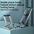 thumbnail image 4 of Portable Computer Desktop StandLazy Desktop Bracket Suitable For Tablet Mobile Phone Lifting Bracket Home Heat Dissipation Folding Aluminum Alloy, 4 of 9
