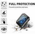 thumbnail image 2 of Entronix Smartwatch Protective Case Compatible with Apple Watch Series 6/5/4/SE, 44mm - Snap-On Guard Bumper Full Coverage with Built-In Screen Protector, White, 2 of 5