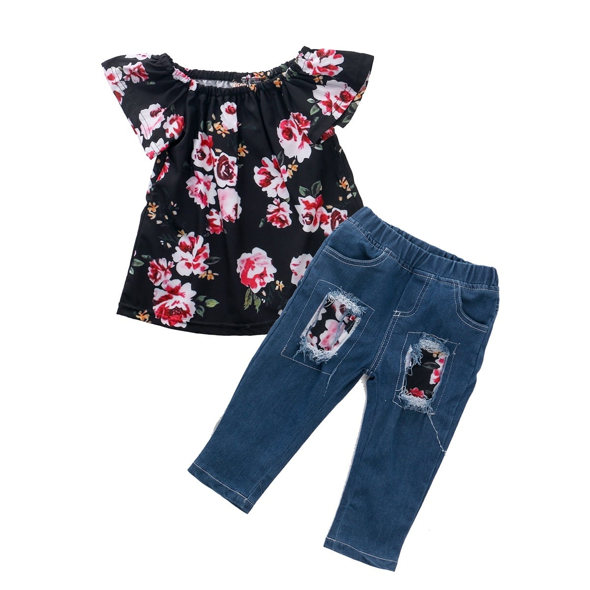 baby jeans pant shirt