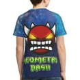 thumbnail image 6 of Geometry Dash Kids T-Shirt 3d Printed Graphic T-Shirts Boys And Girls Short Sleeve Shirts For Youth Kids X-Small, 6 of 7