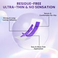 thumbnail image 4 of Purple Teeth Whitening Strips,Purple Whitening Strips,Portable Whitening Strips Purple for Home & Travel,Gentle for Surface Stain Reduction & Natural Shine(14pieces), 4 of 8