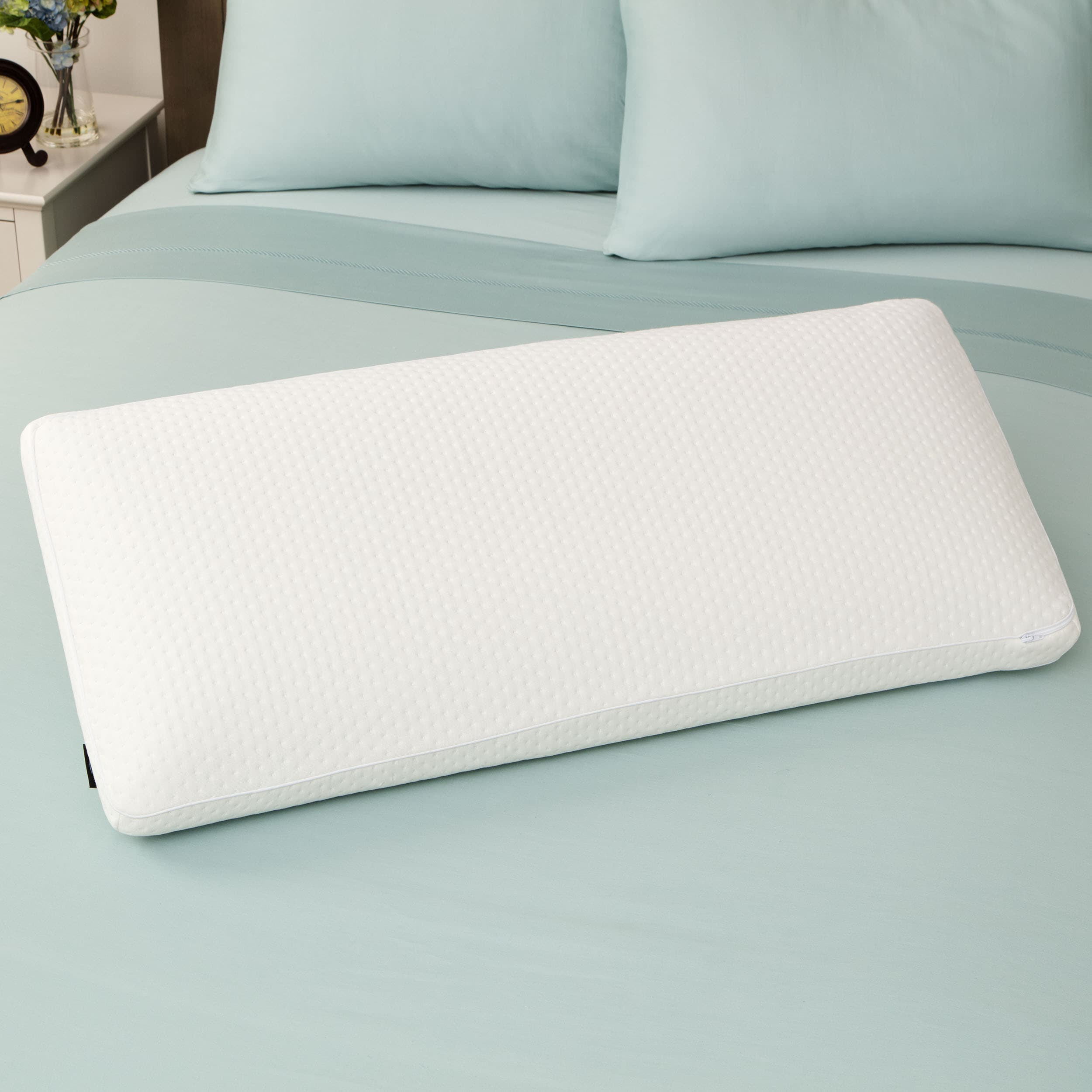 SwissLux Euro Style Luxury King-size Memory Foam Pillow - White ...