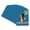Blue, variant on Navy Blue Picture Frame Mat for 8.5x11 Frames - Oval Opening for 5x7 Photos - 1 Mat