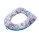 thumbnail image 1 of Funda para asiento de inodoro con cremallera, gruesa, cálida y suave, con asa, lavable, de franela de tamaño estándar, 1 of 6