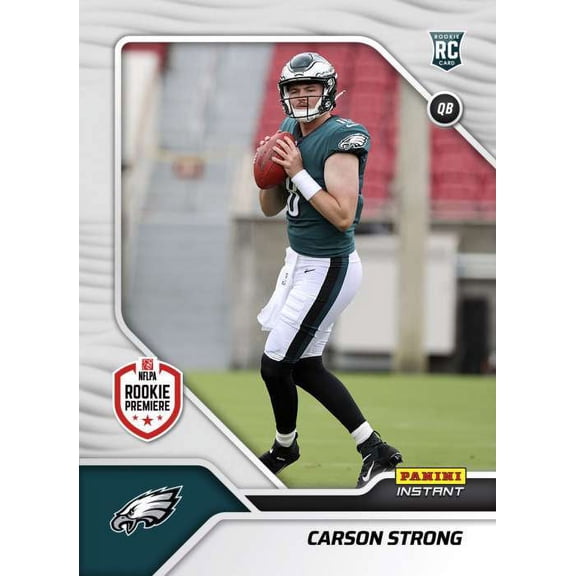NFL 2022 Instant RPS First Look Football 1 of 942 Carson Strong Trading Card (Rookie Card) #FL42