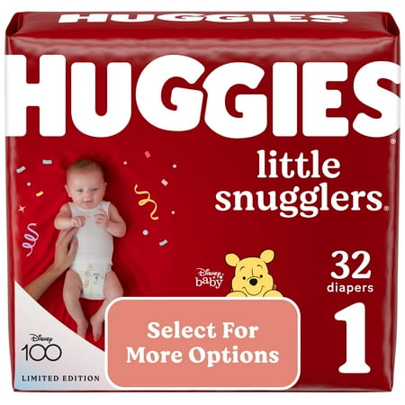 UPC 036000496956 product image for Huggies Little Snugglers Baby Diapers  Size 1  32 Ct (Select for More Options) | upcitemdb.com