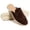 Coffee, variant on CHICVOMEY Mules & Clogs for Women Leather Womens Slip on Shoes Comfortable Casual Mules Shoes for Indoor Outdoor Business