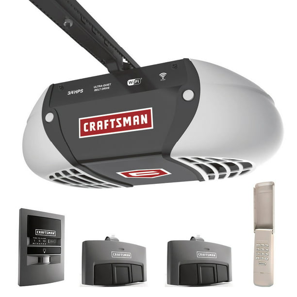 Craftsman Smart Garage Door Opener 3 4, How To Open Garage Door Opener Craftsman