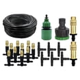 thumbnail image 1 of Clearance! 360° Curved Garden Automatic Irrigation System 360 Bendable Adjustable Garden Watering System Water Saving Design Drip Irrigation System for Garden Yard Automatic Water Dripper,O, 1 of 8