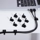 thumbnail image 1 of NUOLUX 10Ud De Cables Adhesivo Negro Para Orden En Cables USB Y De Carga, 1 of 7