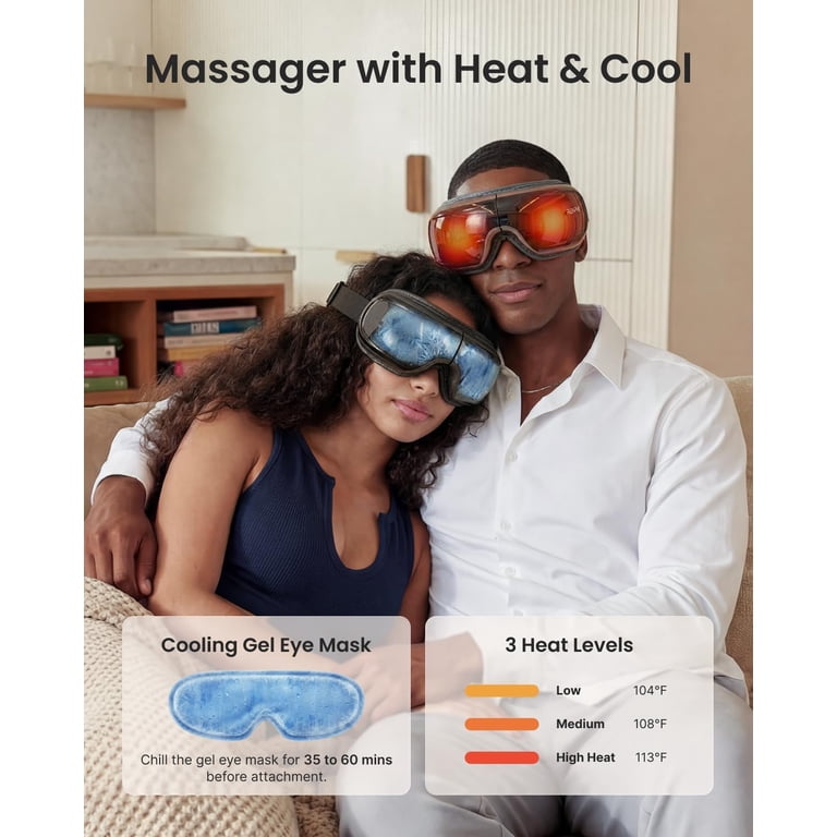 RENPHO Eyeris 3 Eye Massager, Heat & Cooling photo 5