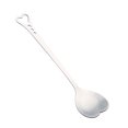 thumbnail image 2 of SPRING PARK 4Pcs/Set Spoon Heart Shape Teaspoons Cutlery Tea Spoon Stainless Steel Silver Coffee Sugar Home Office, 2 of 6