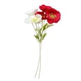 thumbnail image 4 of Faux Poppy Stem, Red, 20", by My Texas House, 4 of 6