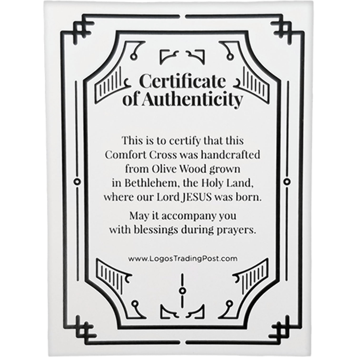 Boys Baptism - Medium Deluxe Comfort Cross in Gift Box