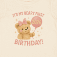 thumbnail image 4 of Inktastic Beary First Birthday 2026 Teddy Bear Boys or Girls Baby T-Shirt, 4 of 5