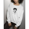 thumbnail image 3 of African Young Woman Sketch Paint Sweatshirt Women -Image by Shutterstock, Female XX-Large, 3 of 4