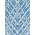 thumbnail image 1 of Ahgly Company Machine Washable Indoor Rectangle Transitional Light Day Blue Area Rugs, 2' x 5', 1 of 7