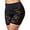 Black, variant on Bandelettes Allure Anti-Chafing Lace Panty Shorts, Elastic and Slip Resistant