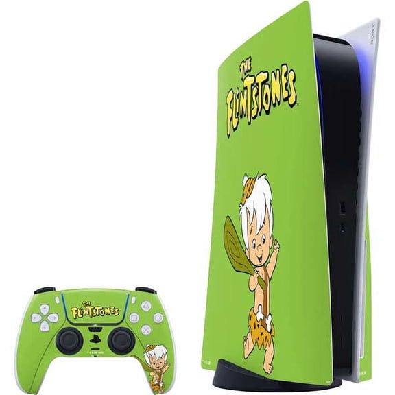 Skinit Cartoons Bamm-Bamm Rubble PS5 Bundle Skin