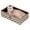 Chessboard, variant on THBN Conlun Cat Scratcher Box with Heavy-Duty Double-Sided Cardboard Pad, Cardboard Lounger, Interactive Hole Design, Cat Bed for Indoor Cats, White, Large