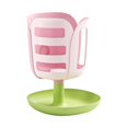 thumbnail image 1 of Comedero para conejos con soporte para heno y comida, antivuelco, gran capacidad, soporte para pasto, estación de alimentación, dispensador de comida, Púrpura, 1 of 7