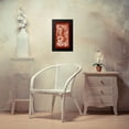 thumbnail image 4 of Vision Studio 12x18 Black Modern Framed Museum Art Print Titled - Chinese Birds-eye View in Red I, 4 of 5