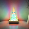 thumbnail image 4 of Lámpara de acrílico de la pirámide de la luz 3D lámpara de escritorio, creativa, lámpara de noche luz de la mesita de noche para la decoración del, 4 of 9