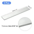 thumbnail image 2 of Unique Bargains Square Aluminum Flat Bar, 3 Pack 5/16' Thickness 2' Width 12' Length, 2 of 5