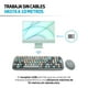 thumbnail image 3 of Kit de Teclado y Mouse Inalámbrico Redlemon Diseño Retro Vintage USB, 3 of 8