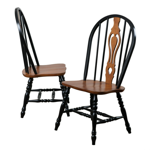 Keyhole Dining Chair Antique, Keyhole Back Dining Room Chairs