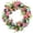 A, variant on Easter Wreath for Front Door with Artificial Flowers Green Leaves and Eggs Spring Indoor Outdoor Party Home Garden Decor