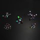 thumbnail image 5 of Joyería Irfora Kit de joyería 105pcs Piercing del cuerpo de acero inoxidable del ombligo El trago del labio de la ceja de la nariz piercing en el pezón anillo de la barra multicolor Irfora Joyería, 5 of 6