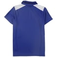 thumbnail image 2 of ASICS Womens Blocked Polo Shirt, Azul, Mediano, 2 of 2