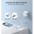 thumbnail image 4 of 2 Pack Magnetic Wireless Charger for iPhone 16 Pro Max/16 Pro/16 Plus/16/15/15 Pro/15 Plus/15 Pro Max 15W Fast Mag Safe Charger Pad for iPhone 16/15/14/13/12 Series and AirPods 3/2/Pro 2/Pro, 4 of 5