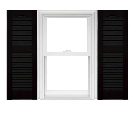 Mid America Open Louver Vinyl Shutters (1 Pair)
